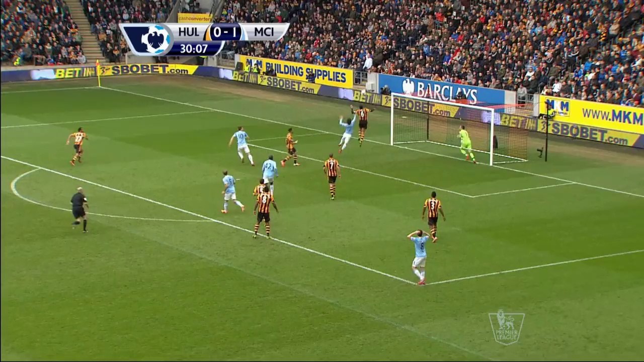 EPL: Hull City 0-2 Man City (all goals - highlights - HD)
