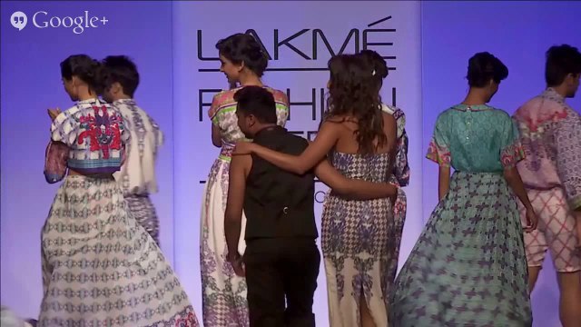 Gauahar as Show Stopper for Ken Ferns at LFW 2014