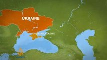 Ukrainian troops confront Russian forces on strip alongside Crimea
