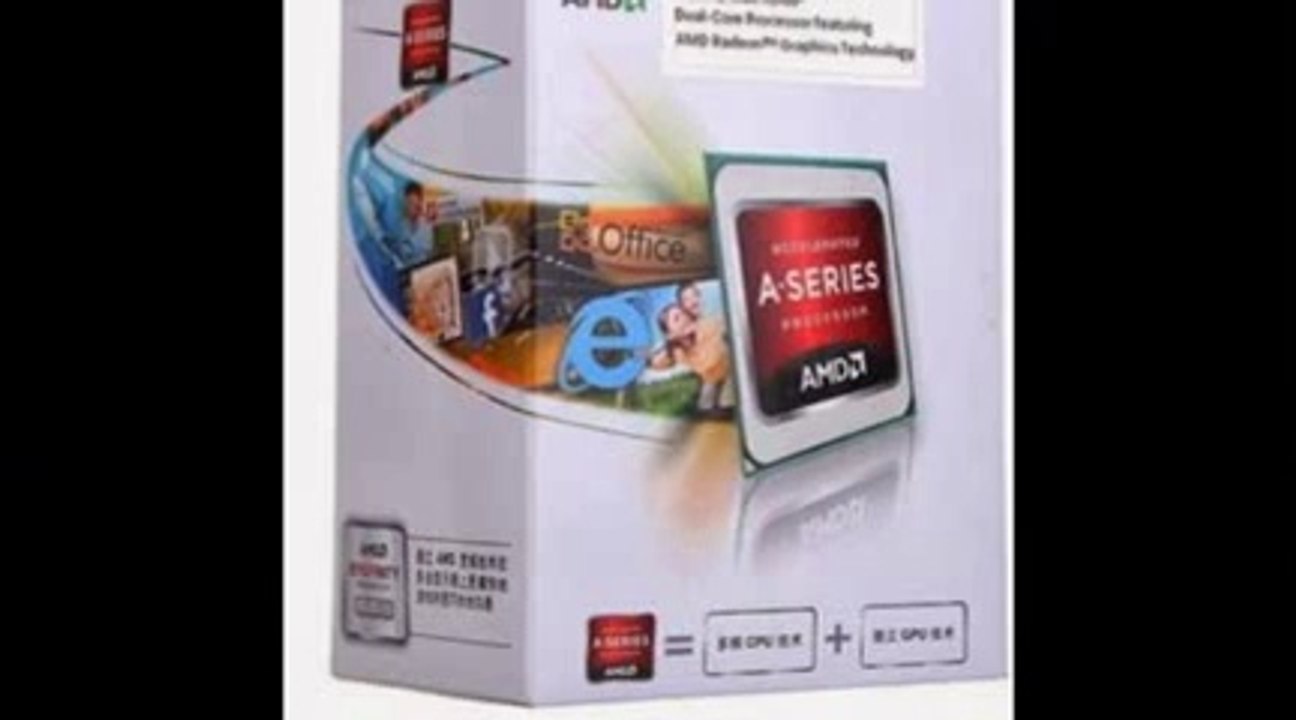 AMD A4-5300 APU 3.4Ghz Processor AD5300OKHJBOX Cheap On Amazon!