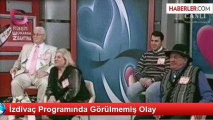 İzdivaç Programında Görülmemiş Olay