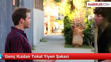 Genç Kızdan, Şakacıya Sert Tokat
