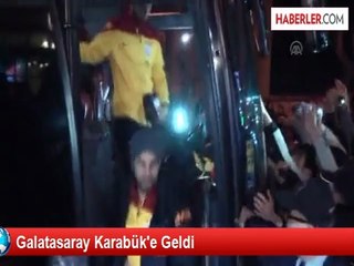 Galatasaray Karabük'e Geldi