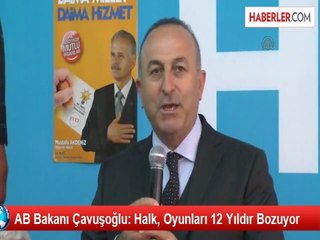 AB Bakanı Çavuşoğlu, Antalya'da