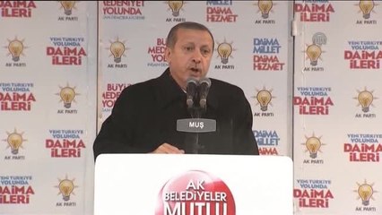 AK Parti'nin Muş Mitingi