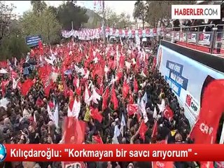 CHP Genel Başkanı Kılıçdaroğlu, Silifke'de Açıklaması