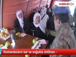 Komandoların Kar ve Soğukla İmtihanı