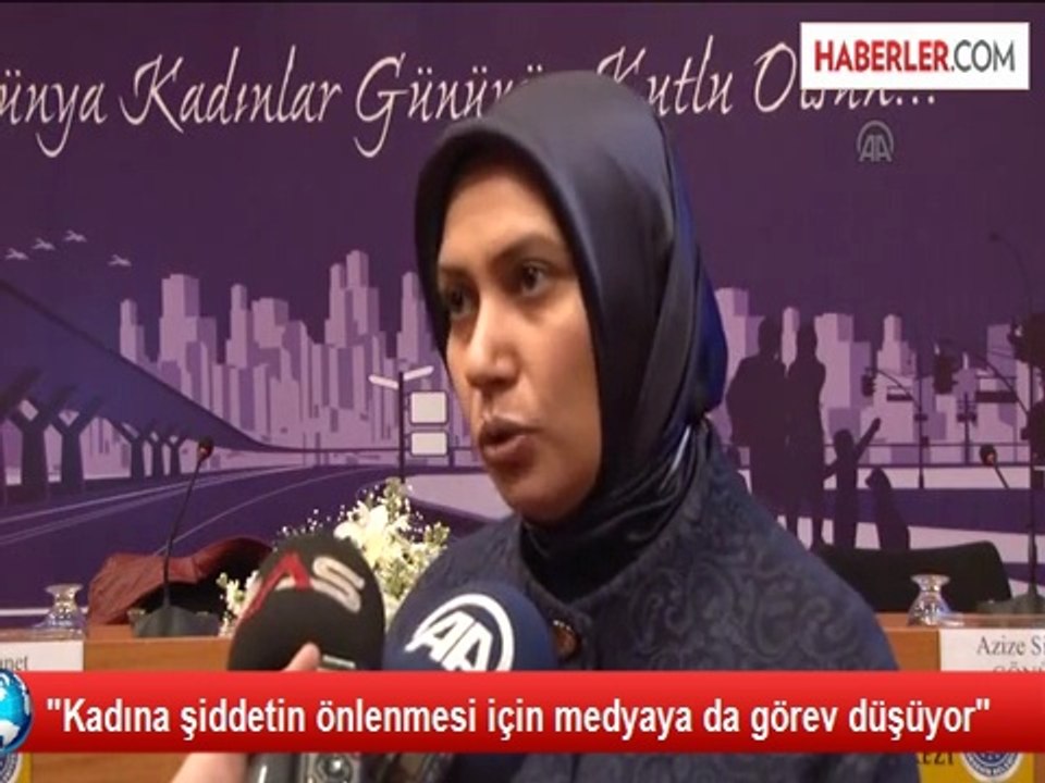 Kadına Şiddetin Önlenmesi İçin Medyaya da Görev Düşüyor"