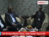 Siirt Emniyet Müdürü Özkan Belediyeyi Ziyaret Etti