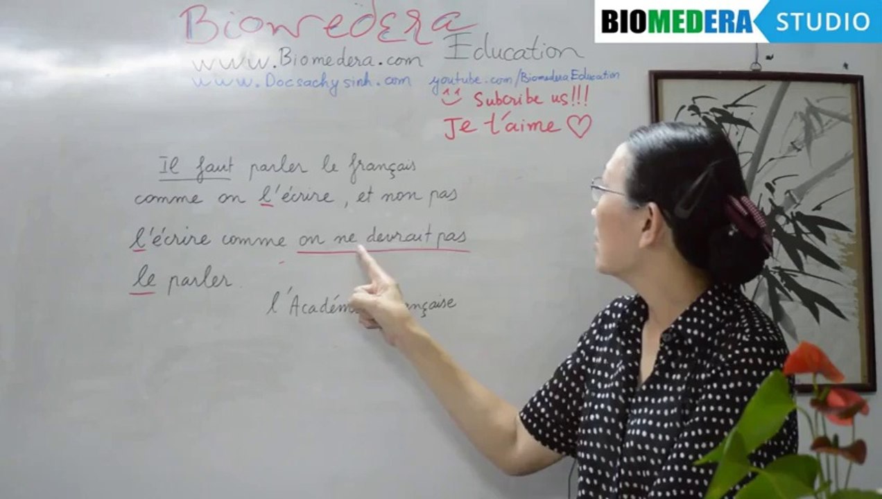 ---Bài 31- Lời dặn từ cô Trang Khanh cho các bạn học tiếng Pháp (quan trọng)