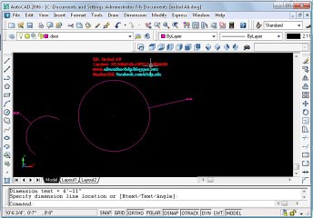 Radius and diameter command ohd