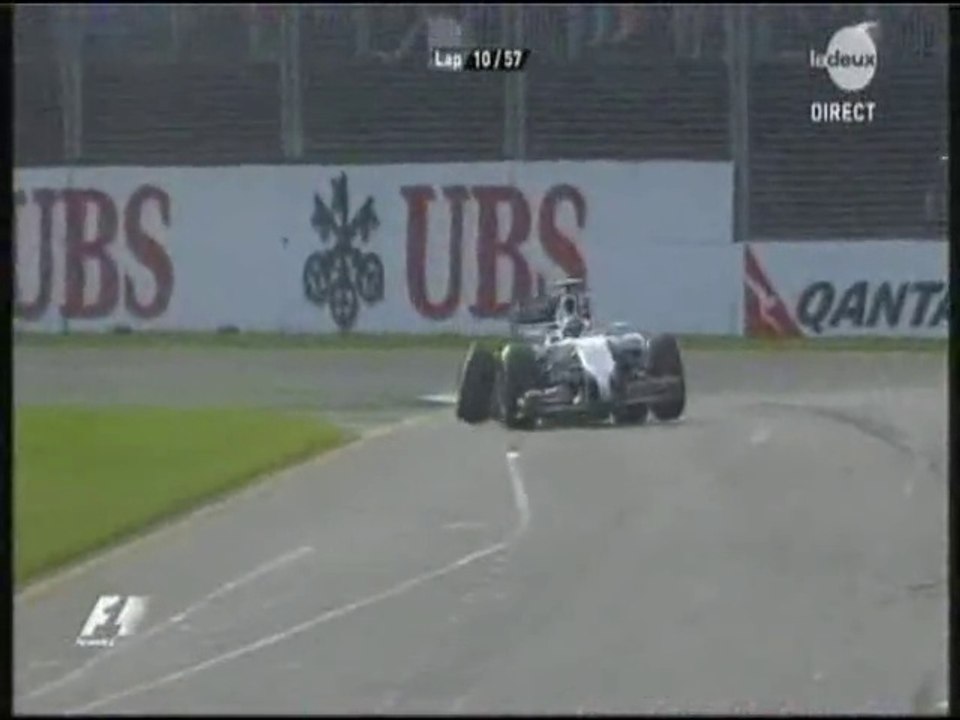 Melbourne 2014 : Bottas contre le mur