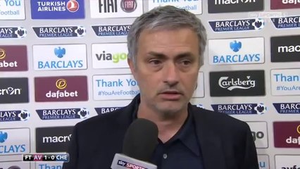 Η αντίδραση του Μουρίνιο μετά την ήττα από Άστον Βίλα