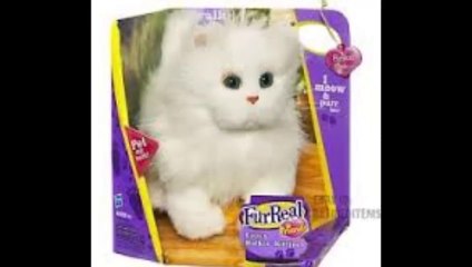 Cheap FurReal Friends Lulu's Walkin' Kitties (White)