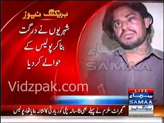 Gujrat - Man beaten up by public for raping 8 years old girl