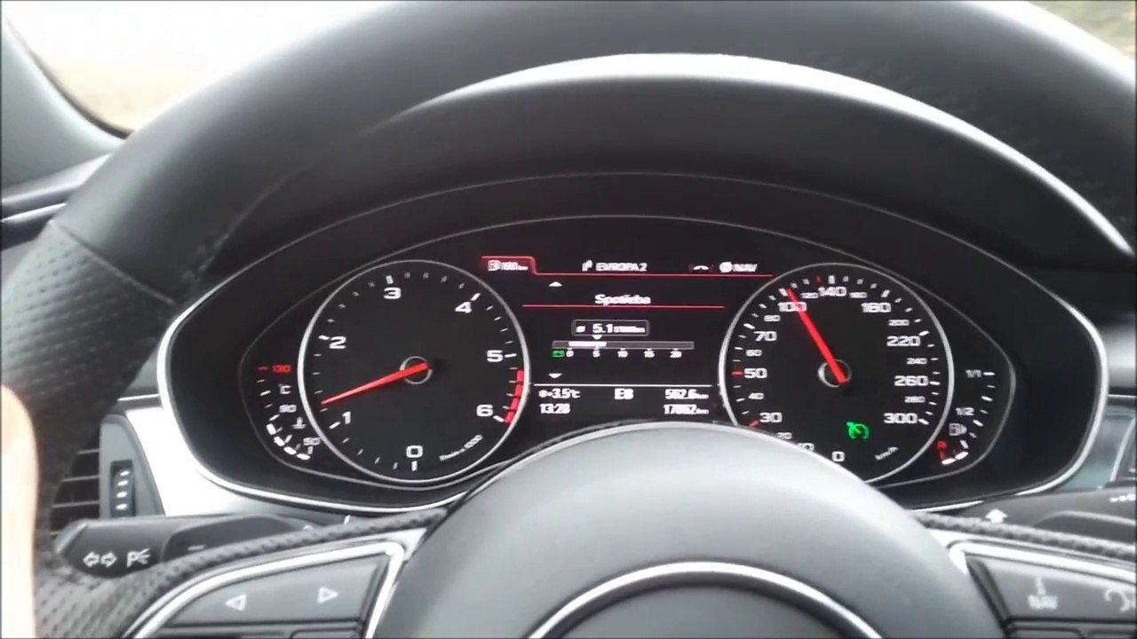 Audi A6 3.0 BiTDI 0-266 km/h ( HD )