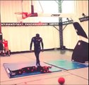 NBA 2k15 - NBA 2k15 Motion Capture Contact Dunk Animation Behind the Scenes #2
