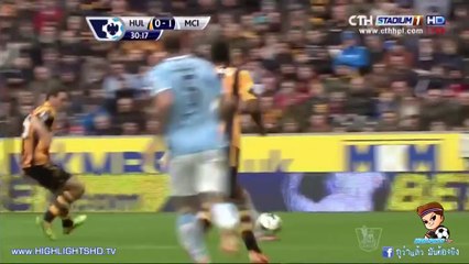 ไฮไลท์เต็ม ฮัลล์ ซิตี้ -vs- แมนฯ ซิตี้