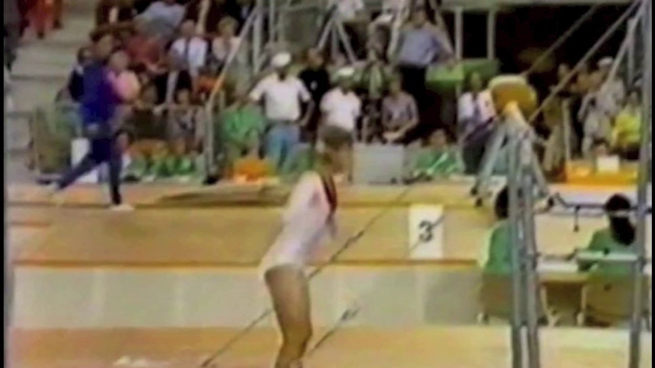 Olga Korbut 1972 Uneven Bars