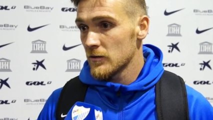 Satisfacción en el Málaga por dar la cara frente al líder