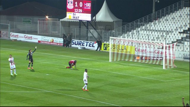 But Younousse SANKHARE (13ème) - AC Ajaccio - EA Guingamp - (1-2) - 15/03/14 - (ACA-EAG)