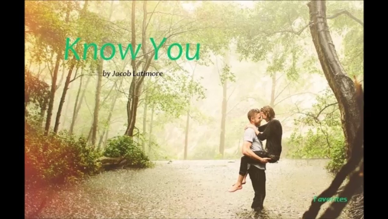 Know You by Jacob Latimore (R&B - Favorites)