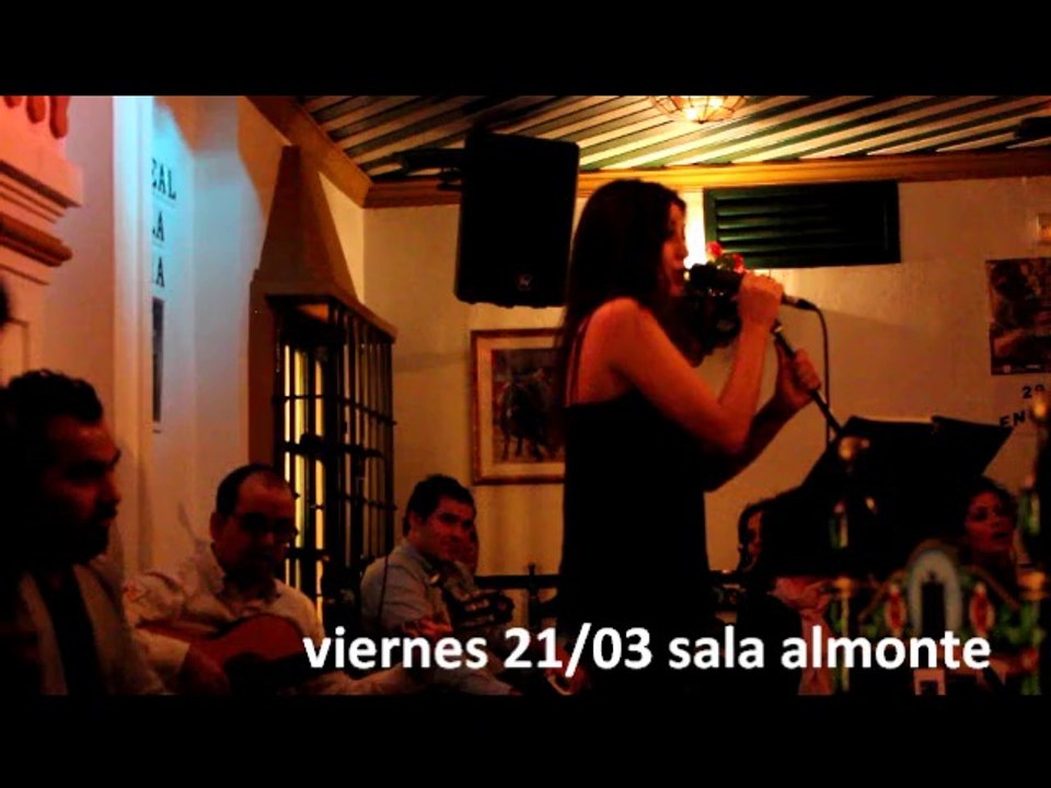 Mercedes Duran en la Sala Almonte de madrid 21/03