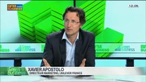 Les mini-déodorants d'Unilever: Xavier Apostolo et Arnaud Gossement, dans Green Business – 16/03 1/4