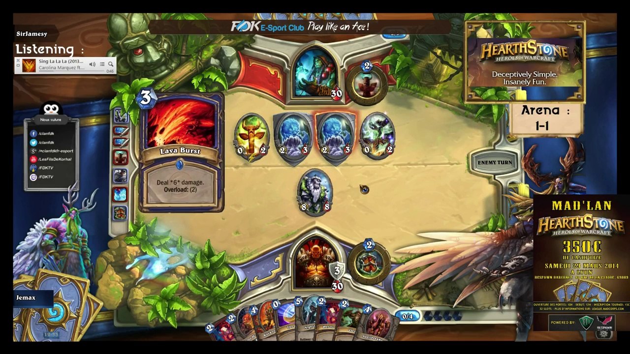 [HS] JeMaX 3 Arènes + Ladder !