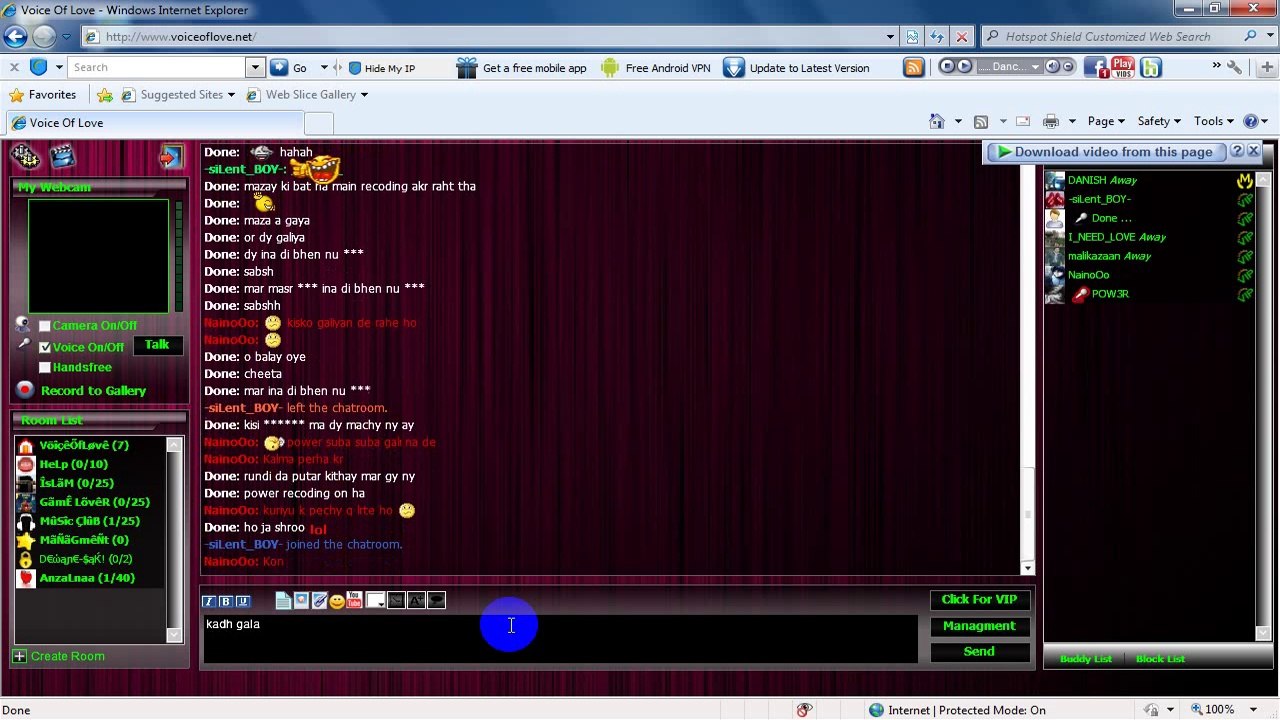 Voice Of Love Ki Chudai (power)