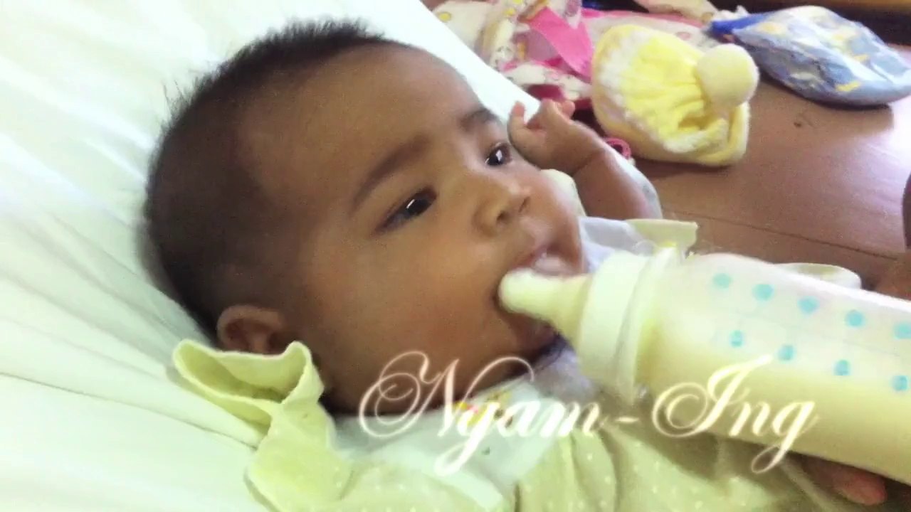 Thai Baby watching iPad - 1