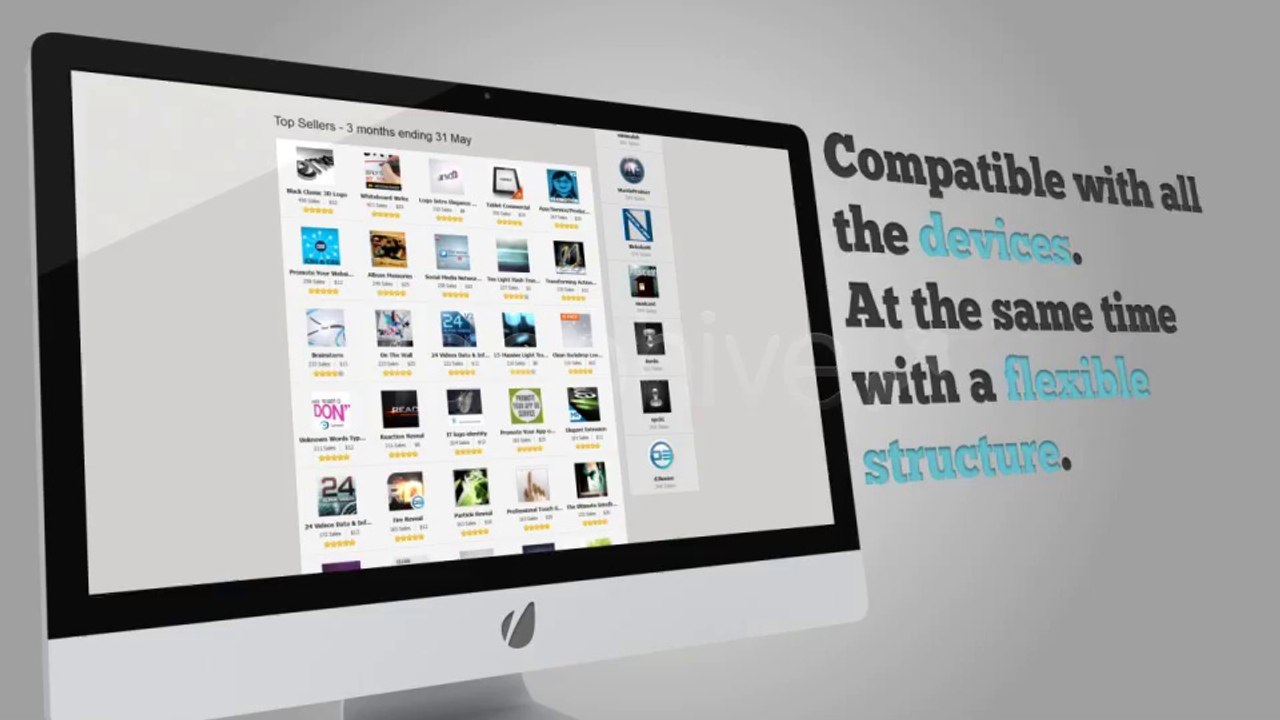 Clean Web Presentation - After Effects Template