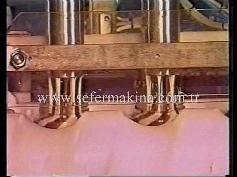 Çift Renk Dolum Makinası - Çikolata Dolum Makinası - Chocolate Filling Machine - sefermakina.com.tr
