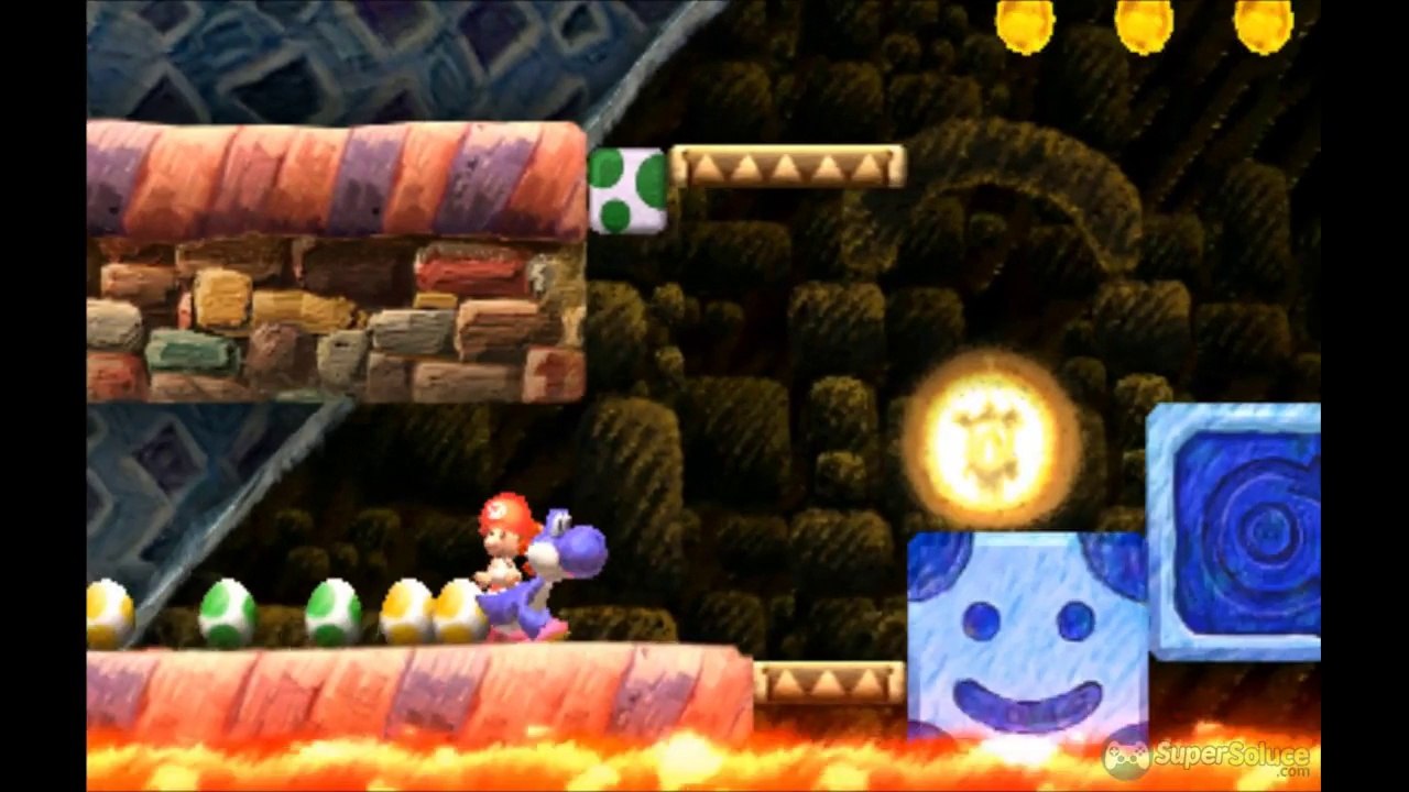 Yoshi's new island : monde 1-8