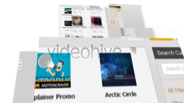 Website Promotional Video And Commercial - After Effects Template