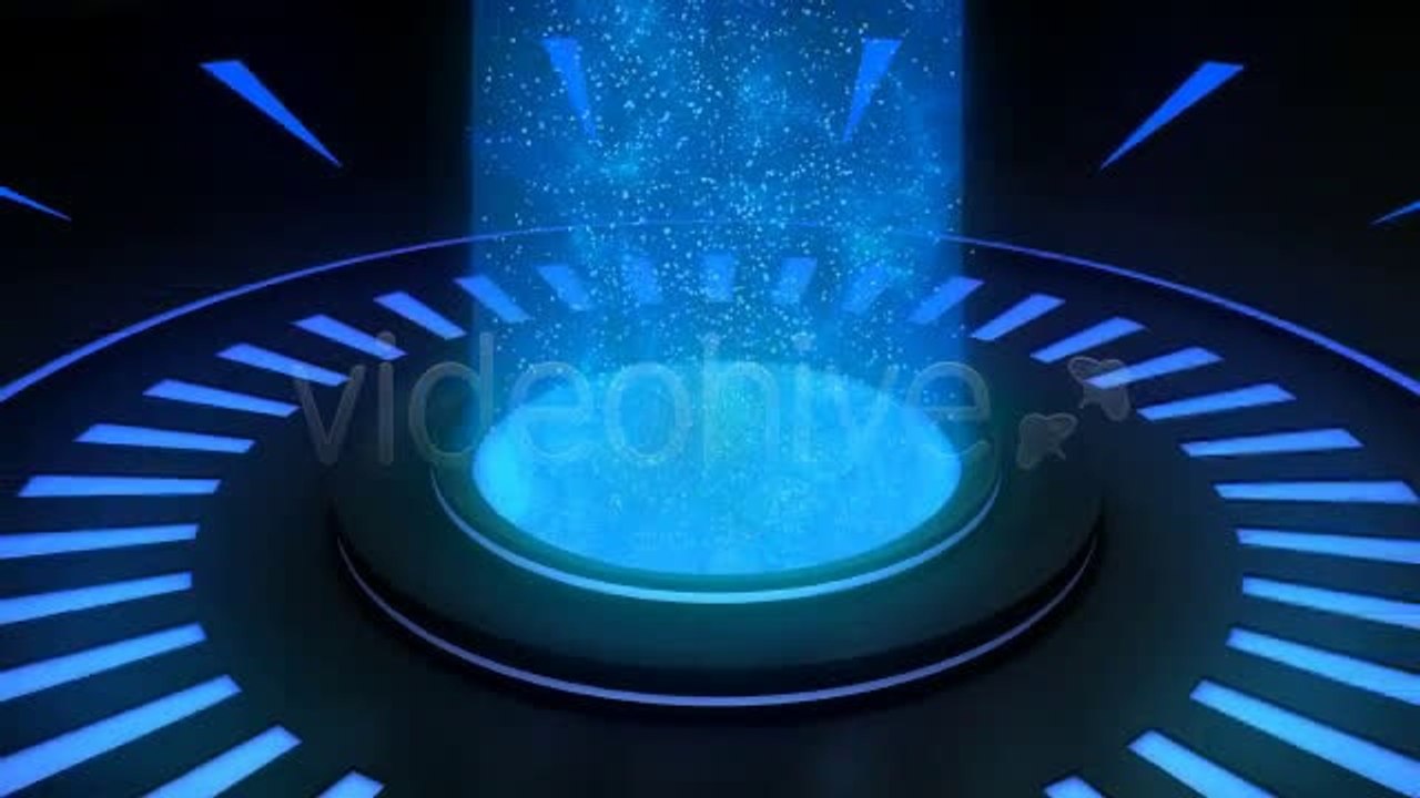 Space Portal Logo - After Effects Template