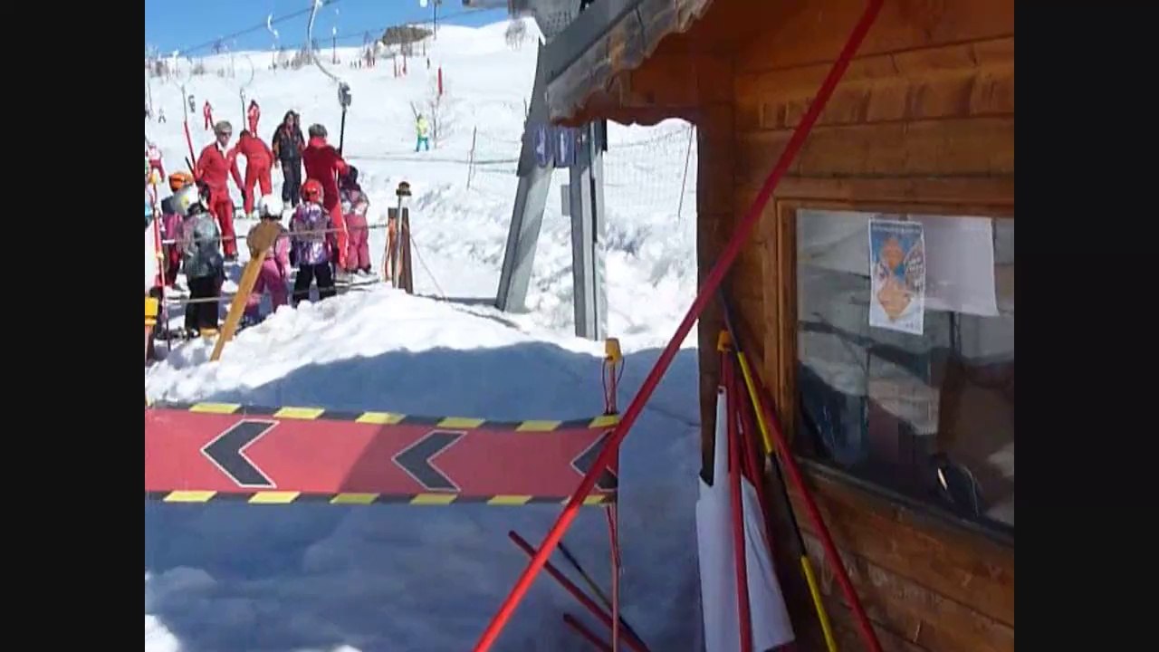 Quentin prend le tire-fesse