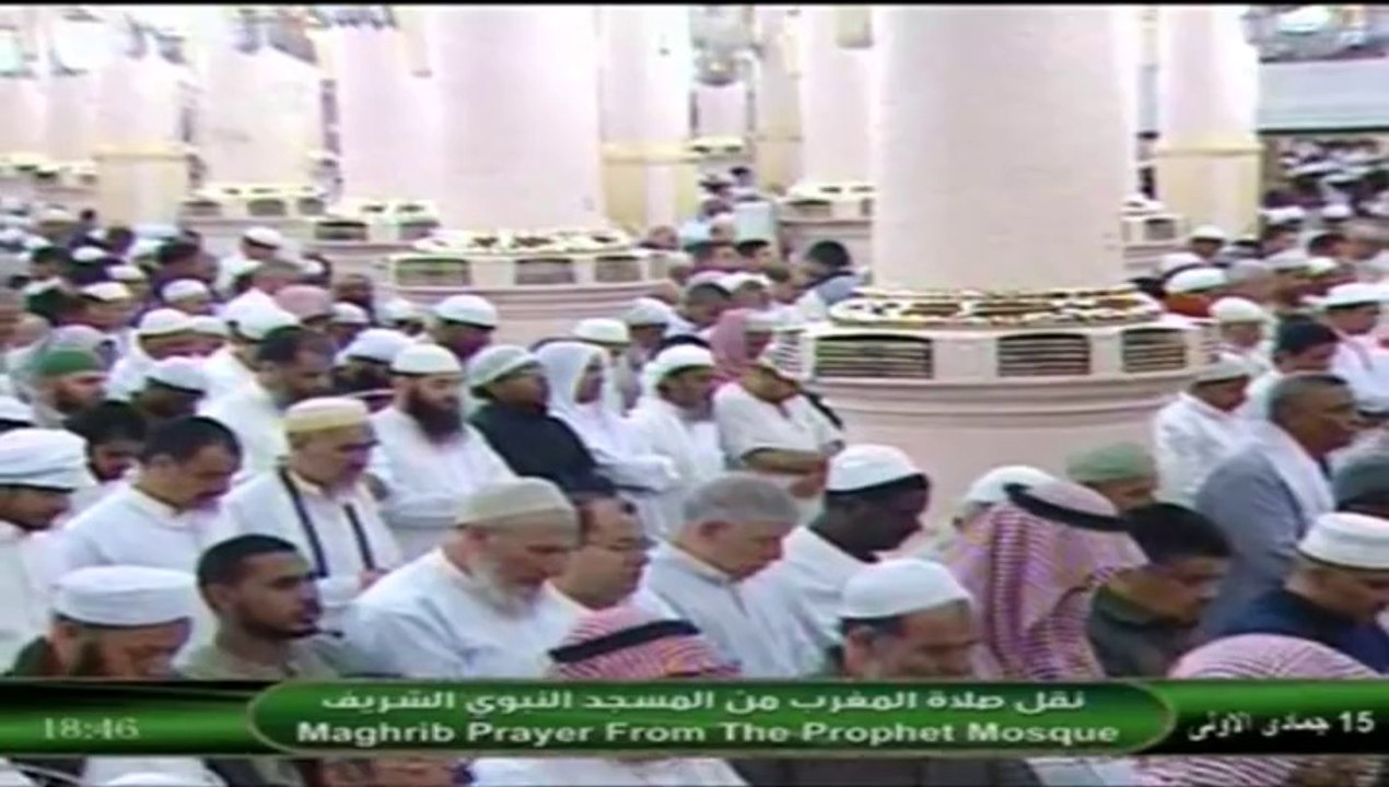 16th March 2014 Madeenah Maghrib led by Sheikh Bu'ayjaan