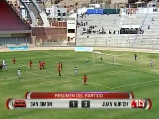 San Simón 1 - Juan Aurich 3