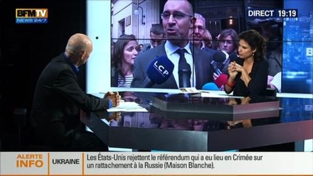 BFM Politique: L'interview de Pascal Lamy par Apolline de Malherbe - 16/03 4/6