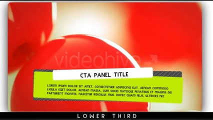 Moving Shapes Package - After Effects Template