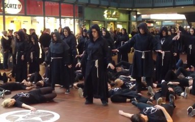 Heide Park : Flug der Dämonen s’offre un Flash Mob !