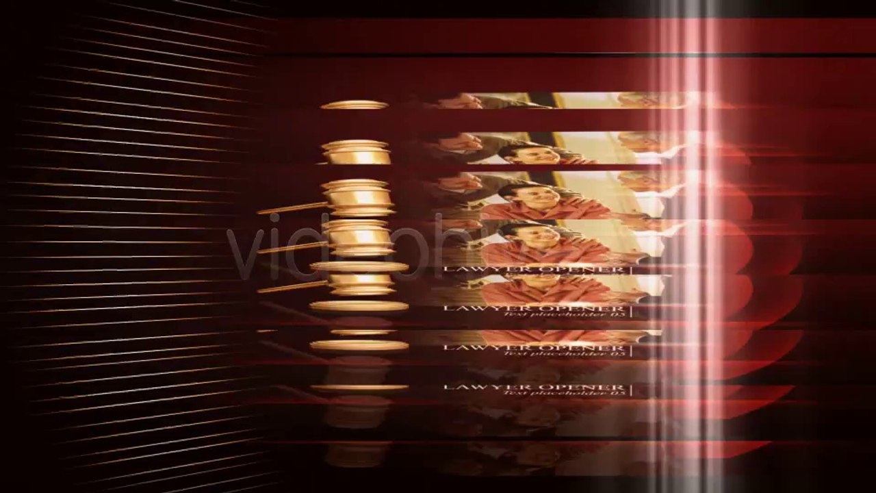 Lawyer opener - After Effects Template