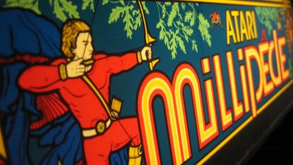 Classic Game Room - MILLIPEDE arcade game review