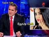 بالفيديو .. صافيناز تضحك على تعليق باسم يوسف على خبر ترحيلها من مصر