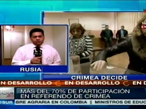 Reconocen observadores transparencia en referendo de Crimea