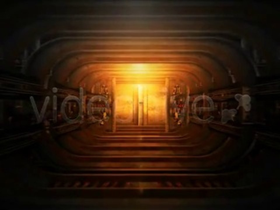 futuristic tunnel reveal - After Effects Template
