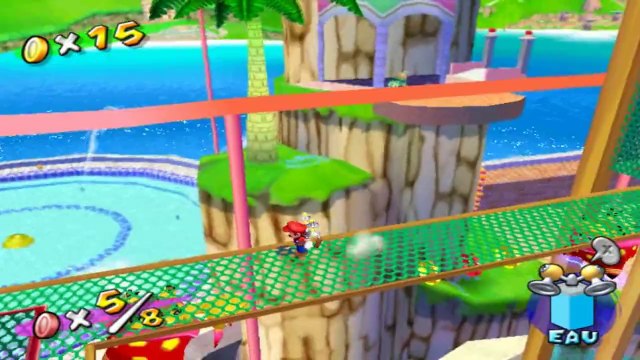 Super Mario Sunshine - Parc Pinna - Épisode 3 : Pièces rouges et pirates