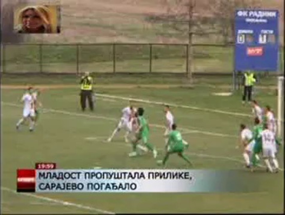 FC MLADOST VELIKA OBARSKA - FC SARAJEVO  0-2