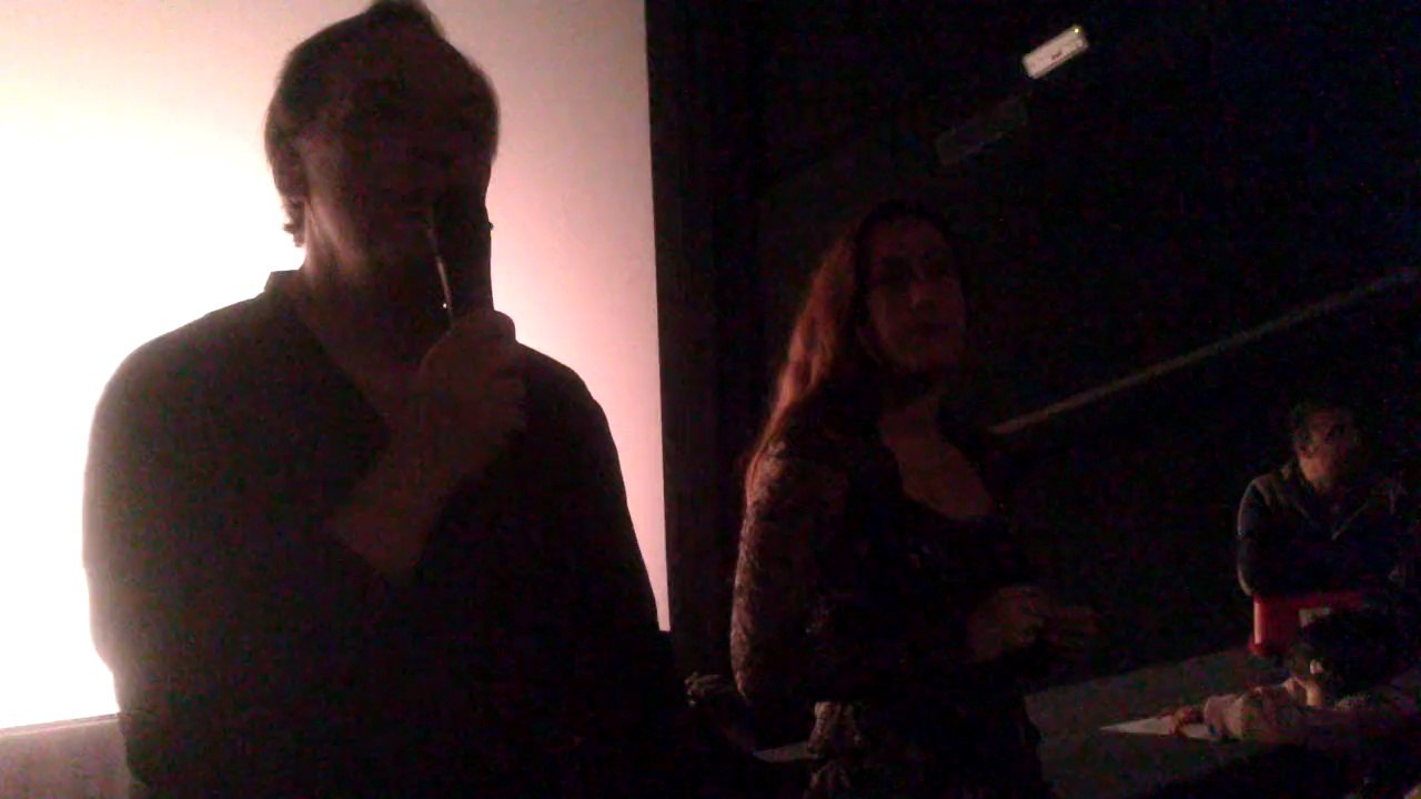 Myriam Charleins et Christophe Gans présentation de la Belle et la Bête au Majestic Bastille par Marcela Torres